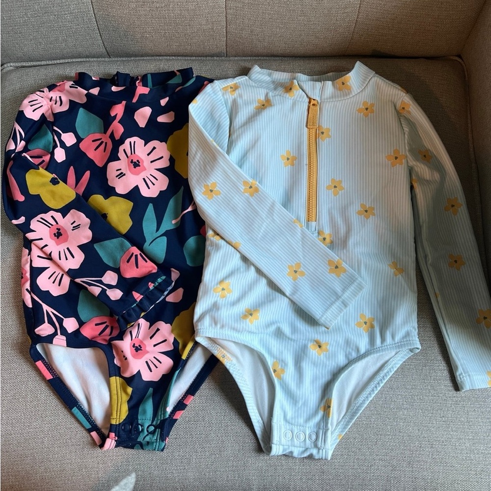 Carters Toddler Girls swimsuits -2t